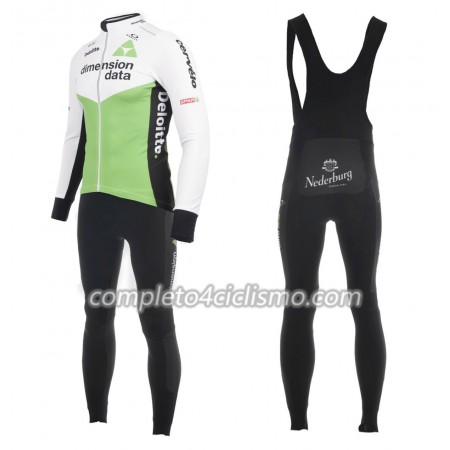 Completo Maglia ML + Pantaloncino con bretelle ML 2018 Dimension Data Donna N001 Completo Maglia ML + Pantaloncino con bretelle ML 2018 Dimension Data Donna N001